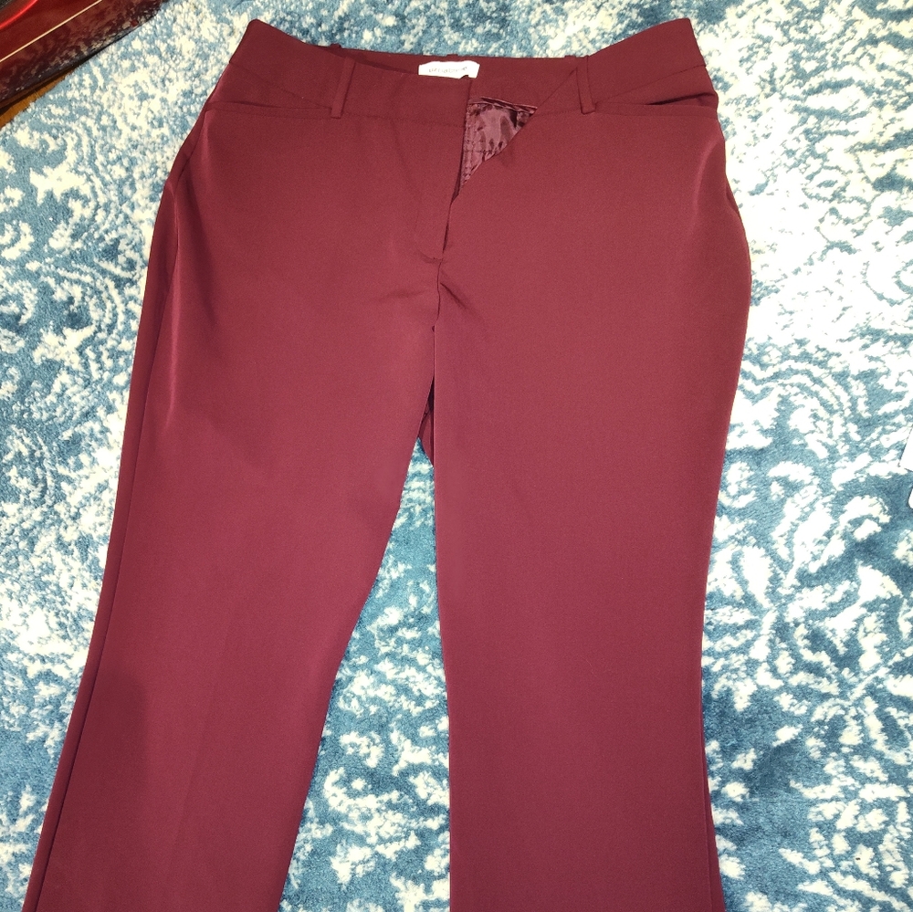Liz Claiborne Women's Burgundy Pants